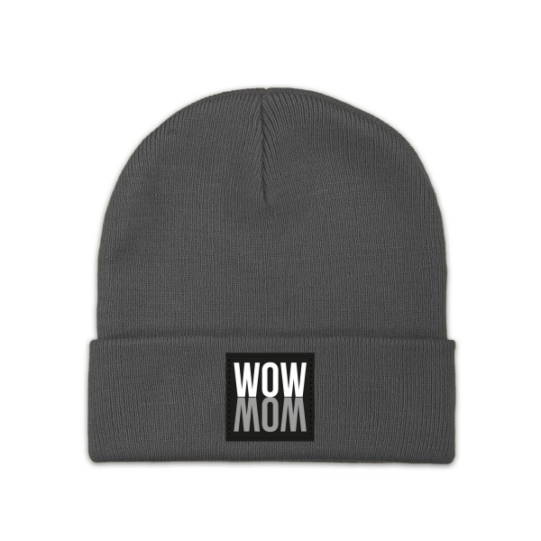 WOWMOM BEANIE DARKGREY